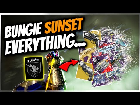 Bungie Just Sunset Every Weapon in Destiny 2!