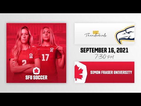 SFU Women's Soccer vs. University of British Columbia - September 16th, 2021