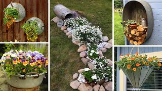 44 Creative Garden Ideas With Galvanized Tubs| garden ideas