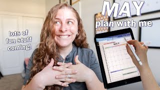 I'm Going on 2 Trips This Month!! + SO Much Content omg | May 2022 Digital Plan With Me