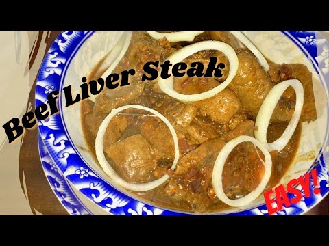 How to Cook Beef Liver Steak | Easy Recipe