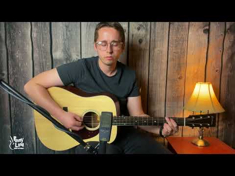 Eastman E1D Solid Acoustic Dreadnought Guitar with Gig Bag image 9