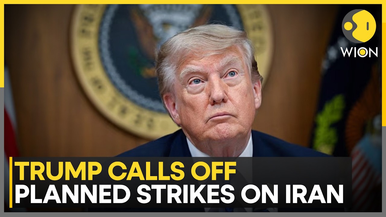 US-Iran: US President Cancels Strikes In Favour Of A New Deal | WION News