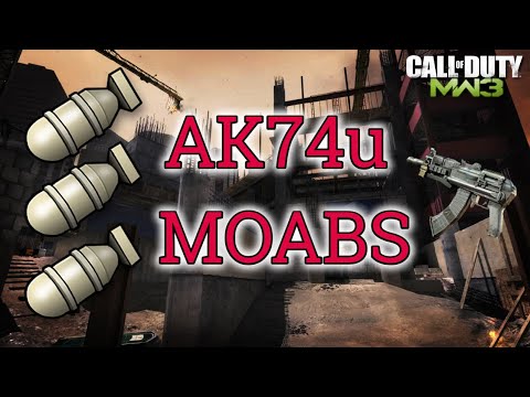 Pluto MW3: AK74u is Mental! - Moabs & Streaks