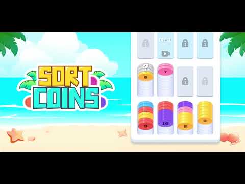 Sort Coins - Chips Merge Video