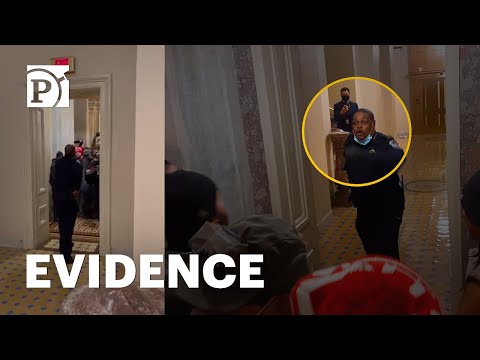 Unearthed Video From Parler Reveals A Different Angle Of The Standoff Between Capitol Rioters And Officer Eugene Goodman