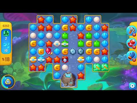 [FISHDOM Walkthrough] Level 6252 (Qua màn - Fishdom)