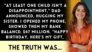 Dad Called Me A Failure At His Birthday—So I Showed Them My Real Net Worth
