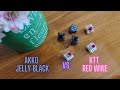 Akko Jelly Black Vs KTT Red Wine Stock Sound Comparison