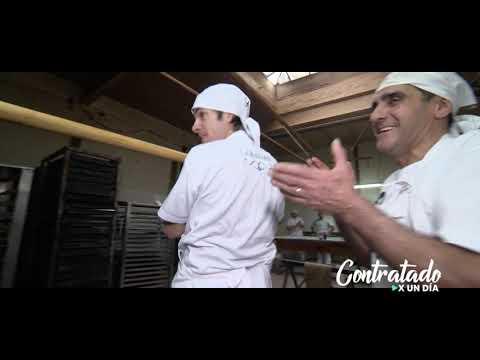 Roberto Funes Ugarte, Baker at #HiredForOneDay - Telefe News