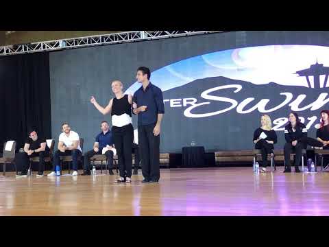 Seattle Easter Swing 2019 Champions JnJ - Michael Kielbasa and Courtney Adair