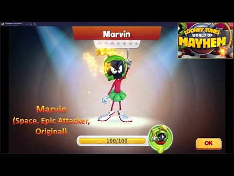 [*/\*] Looney Tunes World of Mayhem - Unlock Marvin (Epic Attacker, Space, Original)