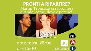 La tua prima serata di tango? Martin Troncozo ci racconterà dove e come e quando.