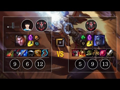 DWG Flame Jayce vs Shen Top - KR GrandMaster Patch 10.10
