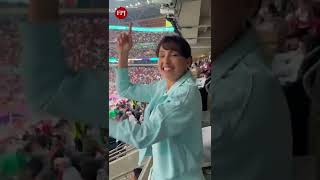 Nora Fatehi’s reaction on hearing the FIFA Anthem at the World Cup stadium for the first time