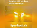 LED svetlo 12V / 24V - oranžové na nakladacie rampy - Video Youtube