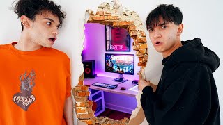 We Found a SECRET GAMING Room in our House!