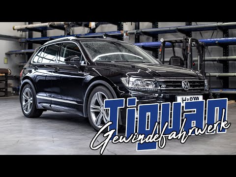 VW Tiguan - Gewindefahrwerk \u2261 H&R