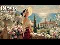 Romantic 1950s Spring Café In Amalfi Nostalgic Vintage Songs