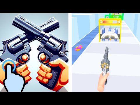 Weapon Revolver Rush Run - All Levels iOS Android GamePlay - YouTube