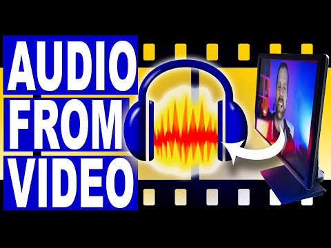 Rip Audio From Video Files With Audacity 2021 - Free and Easy!
