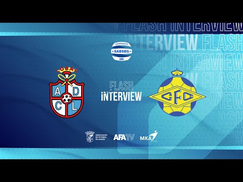 Flash Interview - ADC Lobão x Canedo FC (J12)