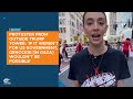 Protester Outside Trump Tower Weren T It For US Government Gaza Genocide Not Possible