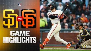 Padres vs. Giants Game Highlights (5/4/26) | MLB Highlights