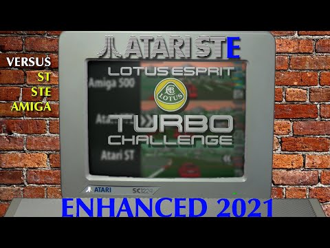 ATARI STE - Lotus Esprit Enhanced Comparison