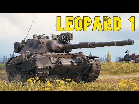 World of Tanks Leopard 1 - 3 Kills 9,3K Damage