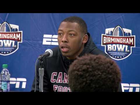 Birmingham Bowl: Hayden Hurst/Bryson Allen-Williams Press Conference