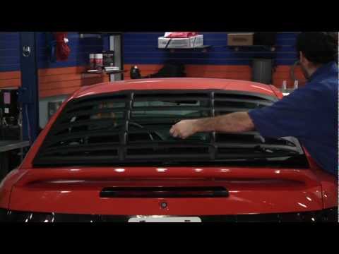 Mustang Rear Window Louvers - Textured ABS (94-04 All) Review