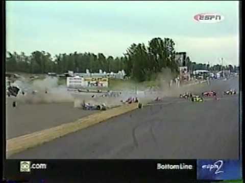 1999 Indy Lights Portland David Pook Crash