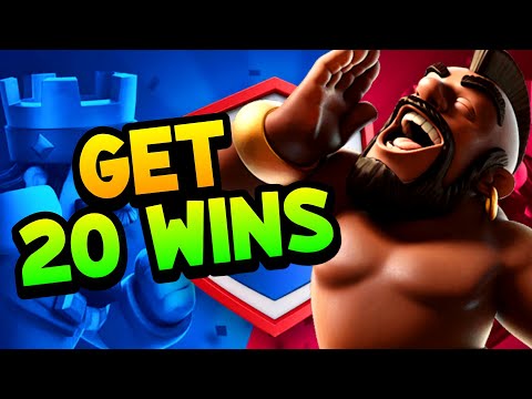 20 Wins with 2.6 Hog / Clash Royale 20 Win Challenge 🐖
