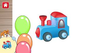 Baby Puzzles Game gor Kids, Educational Preschool Puzzles Game for Kids Learn Animals and Vehicles