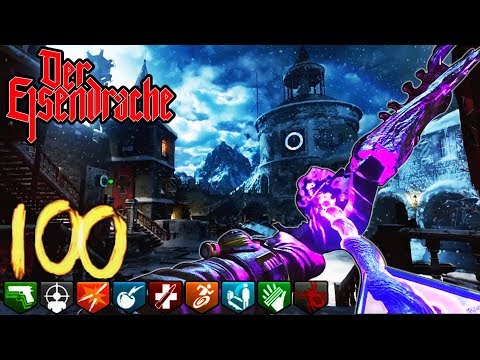 "WE BROKE THE ROUND 100 BOSS FIGHT..." - 'Der Eisendrache' Round 100 Easter Egg Boss Fight Gameplay!