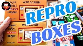 NES / Game & Watch REPRO Game Boxes Review