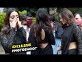 Actress Nivetha Pethuraj Hot Black Saree Photoshoot NivethaPethuraj TFPC Exclusive