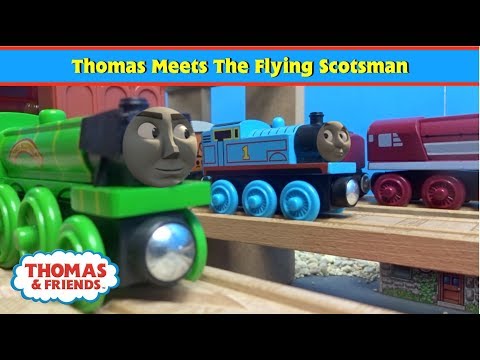 Thomas Meets The Flying Scotsman | THE GREAT RACE Scene Remake!