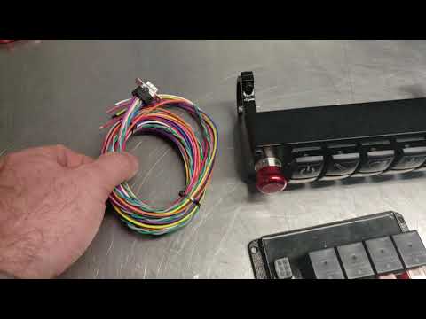 Leash electronics switch panels and relay boards