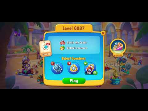 @Fishdom Win Strikes Level 6884 - Special Level 6888 Challenge