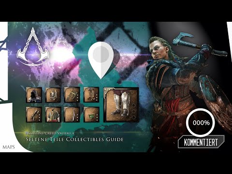 Valhalla Diary : Ausrüstungssatz Teile Collectible Guide (1440p/60)