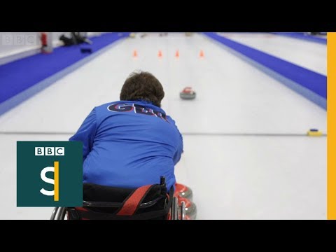 Wheelchair curling: "It's like chess on ice" BBC Stories
