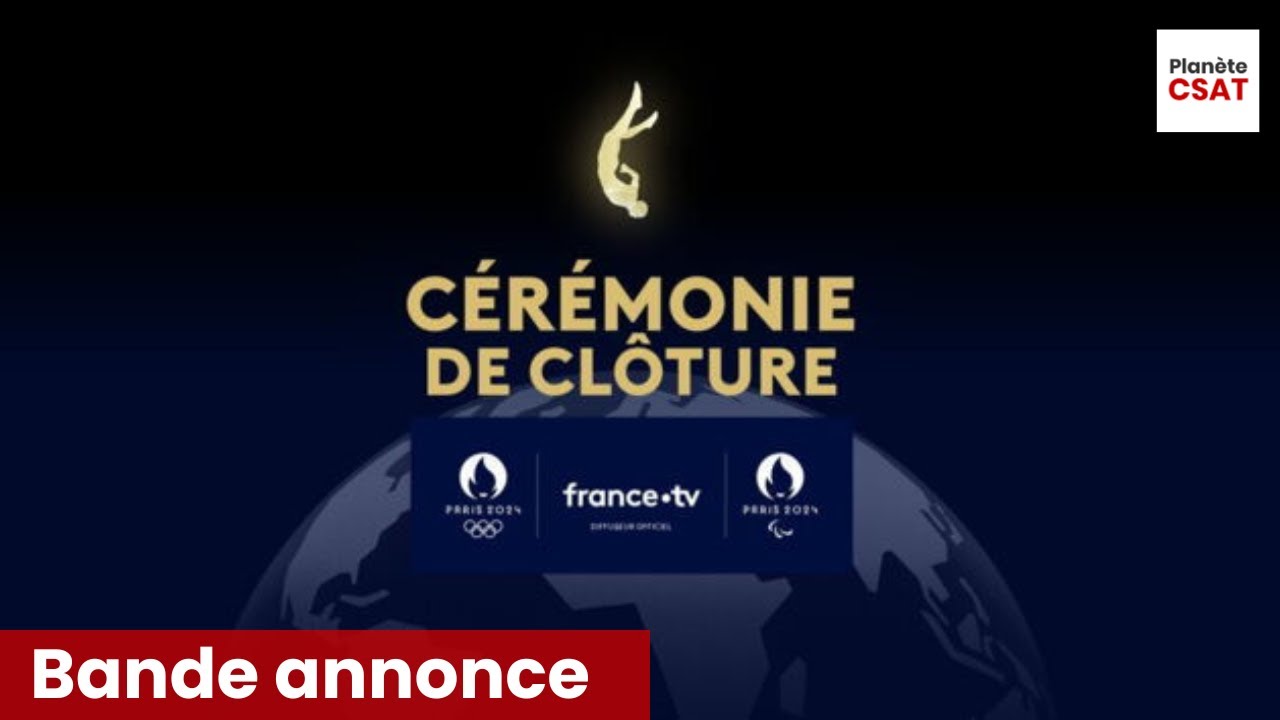 Cérémonie de clôture des Jeux Olympiques de #Paris2024 | bande annonce | France 2