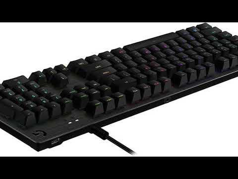 Logitech G513 Carbon Lightsync Rgb Mechanical Gaming Keyboard With Gx Brown Switches Tactile