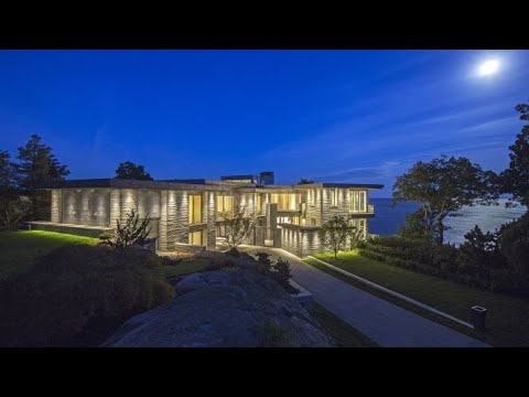 Kragsyde: A Stunning Oceanfront Contemporary For Sale in Manchester-by-the-Sea, MA