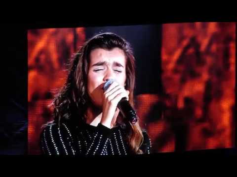 CON LAS GANAS - ZAHARA AITANA Y AMAIA - OT CONCIERTO BERNABEU 29.06.2018