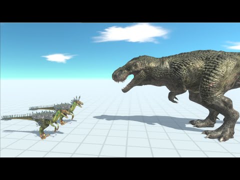 Duo MechaRaptor VS All Units - Animal Revolt Battle Simulator