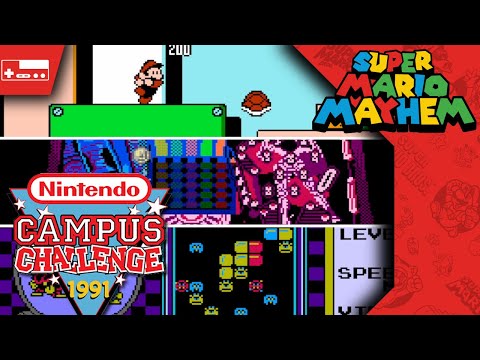 Nintendo Campus Challenge 1991 | Super Mario Mayhem