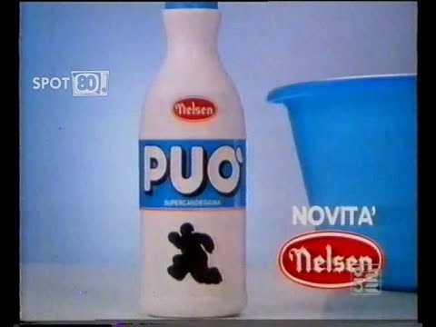 NELSEN PUO' CANDEGGINA CON ANGELA FINOCCHIARO (1985) Spot Anni 80